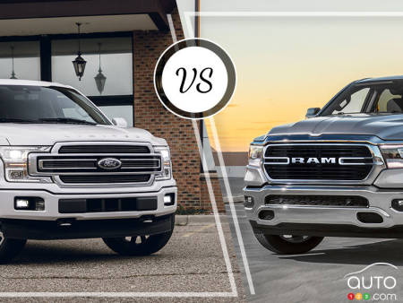 Comparison: 2019 Ford F-150 vs 2019 RAM 1500